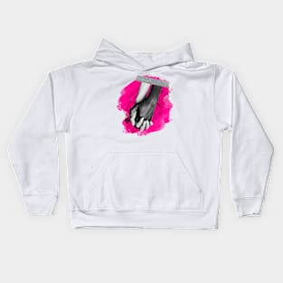 Pink rullezz Kids Hoodie